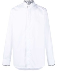 Karl Lagerfeld Logo Print Edge Long Sleeve Shirt