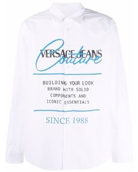VERSACE JEANS COUTURE Logo Print Longsleeved Shirt