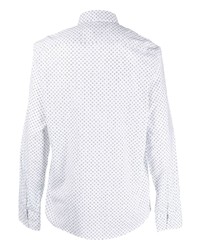 Michael Kors Michl Kors Graphic Print Long Sleeve Shirt