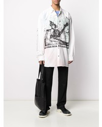 Vyner Articles Oversized Graphic Print Shirt
