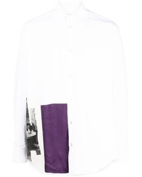Namacheko Panelled Design Cotton Shirt