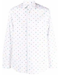 Etro Pegaso Print Long Sleeve Shirt