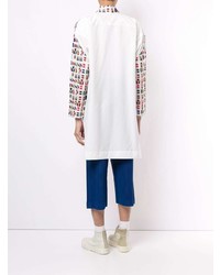 Homme Plissé Issey Miyake Press Print Longline Shirt