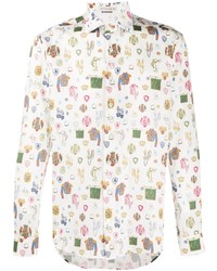 Etro Printed Cotton Shirt