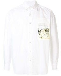 Yoshiokubo Printed Patch Shirt