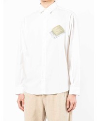 Jacquemus Simon Soap Bar Print Long Sleeve Shirt