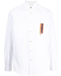 Paul Smith Stripe Detail Long Sleeve Dress Shirt