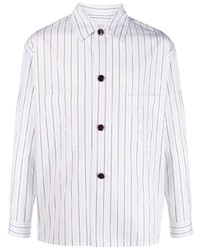 Lemaire Stripe Print Button Shirt