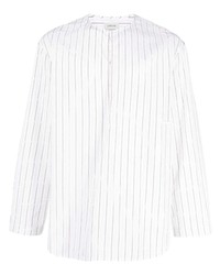 Lemaire Stripe Print Cotton Shirt