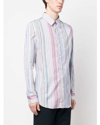 Etro Stripe Print Long Sleeve Shirt
