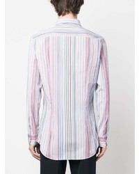 Etro Stripe Print Long Sleeve Shirt