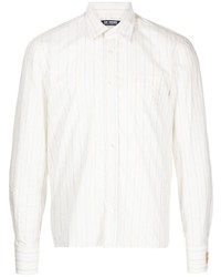 Raf Simons Stripe Print Long Sleeve Shirt