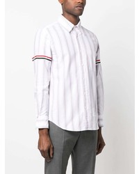 Thom Browne Stripe Print Long Sleeved Shirt
