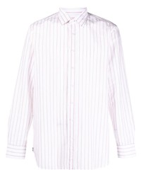 Lardini Stripe Print Long Sleeved Shirt