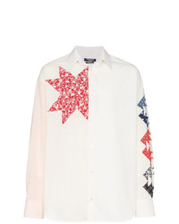 Calvin Klein 205W39nyc Triangle Embroidered Cotton Shirt