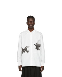 SASQUATCHfabrix. White Crow Print Shirt
