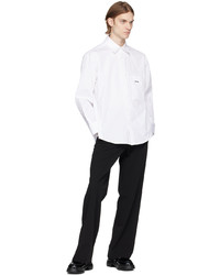 Wooyoungmi White Graphic Shirt