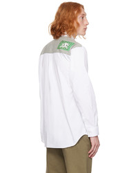 Comme Des Garcons SHIRT White Invader Edition Shirt
