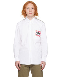 Comme Des Garcons SHIRT White Invader Edition Shirt