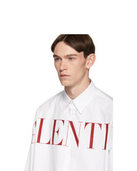 Valentino White Logo Shirt