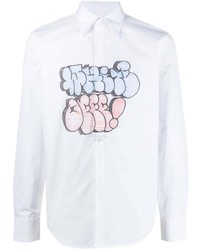 Off-White White Offf Graf Classic Shirt White High