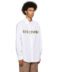 Just Cavalli White Printed Shirt