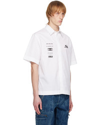 Givenchy White Printed Shirt