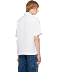 Givenchy White Printed Shirt