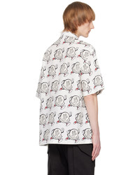 Moncler White Printed Shirt