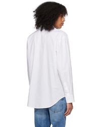 MSGM White Printed Shirt