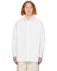 We11done White Printed Shirt