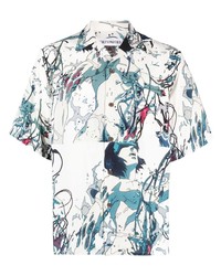 Wacko Maria X Ghost In The Shell Graphic Print Shirt