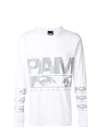 Pam Perks And Mini Aiden Graphic Print Logo Top
