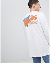 ASOS DESIGN Bill Ted Relaxed Long Sleeve T Shirt