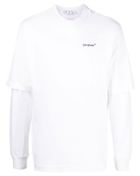 Off-White Caravaggio Print Long Sleeve T Shirt