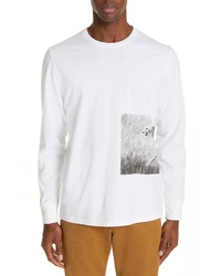 Ovadia & Sons Cheetah Graphic Long Sleeve T Shirt