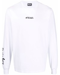 Diesel Clean Galaxy Print Long Sleeve T Shirt