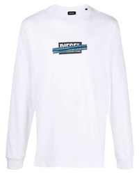 Diesel Crossed Logo T Shirt