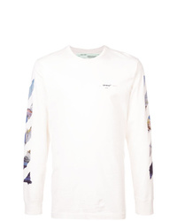 Off-White Diag Multicoloured Arrows Ls T Shirt