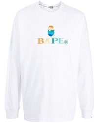 A Bathing Ape Embroidered Logo Top