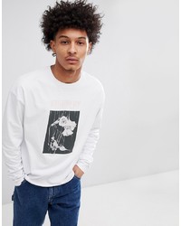 FAIRPLAY Ends Long Sleeve T Shirt In White