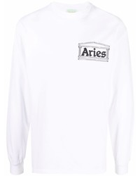 Aries Graphic Print Long Sleeve Top