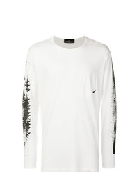 Stone Island Shadow Project Graphic Print Long Sleeve Top