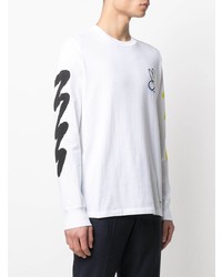PS Paul Smith Graphic Print Long Sleeved T Shirt