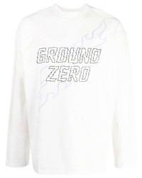 Ground Zero Graphic Print Long Sleeved T Shirt