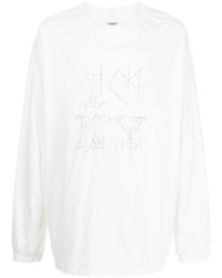 Takahiromiyashita The Soloist Graphic Print Longsleeved T Shirt