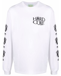 Aries Hardcore Print Long Sleeved T Shirt