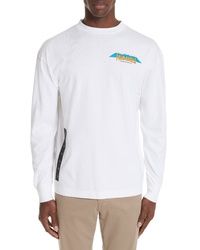 Palm Angels Hiking Graphic Long Sleeve T Shirt
