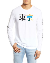 French Connection Kanji Long Sleeve T Shirt
