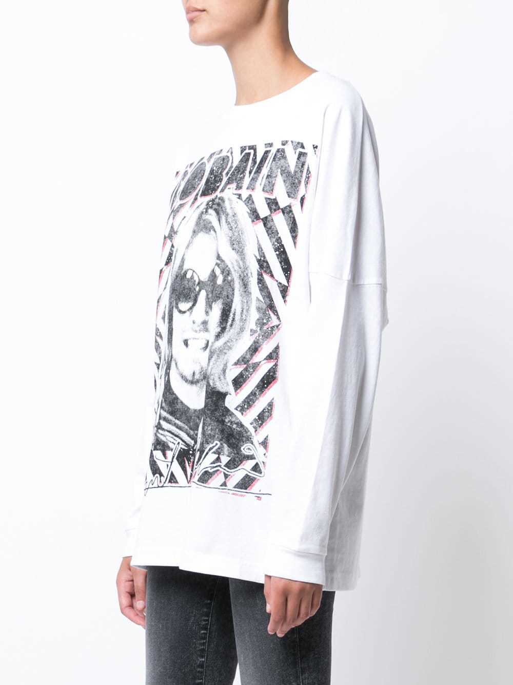 R13 Kurt Cobain Print Oversized T Shirt 153 farfetch